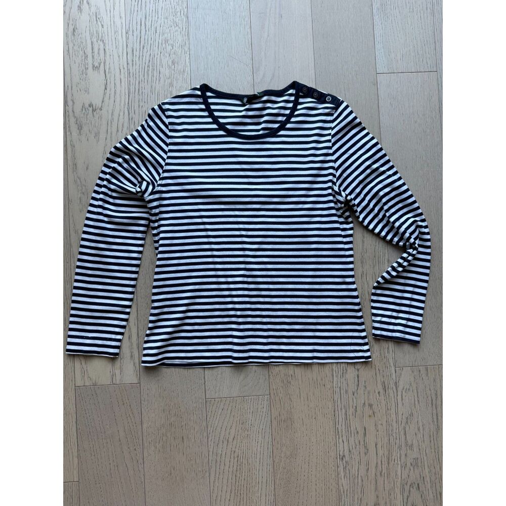 Brooks Brothers Women’s Striped Long Sleeve Top